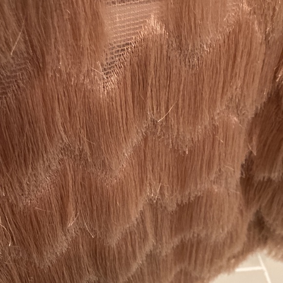 Bcbg Max Azria, XS, blush “jaxon” fringe jacket - Picture 5 of 5